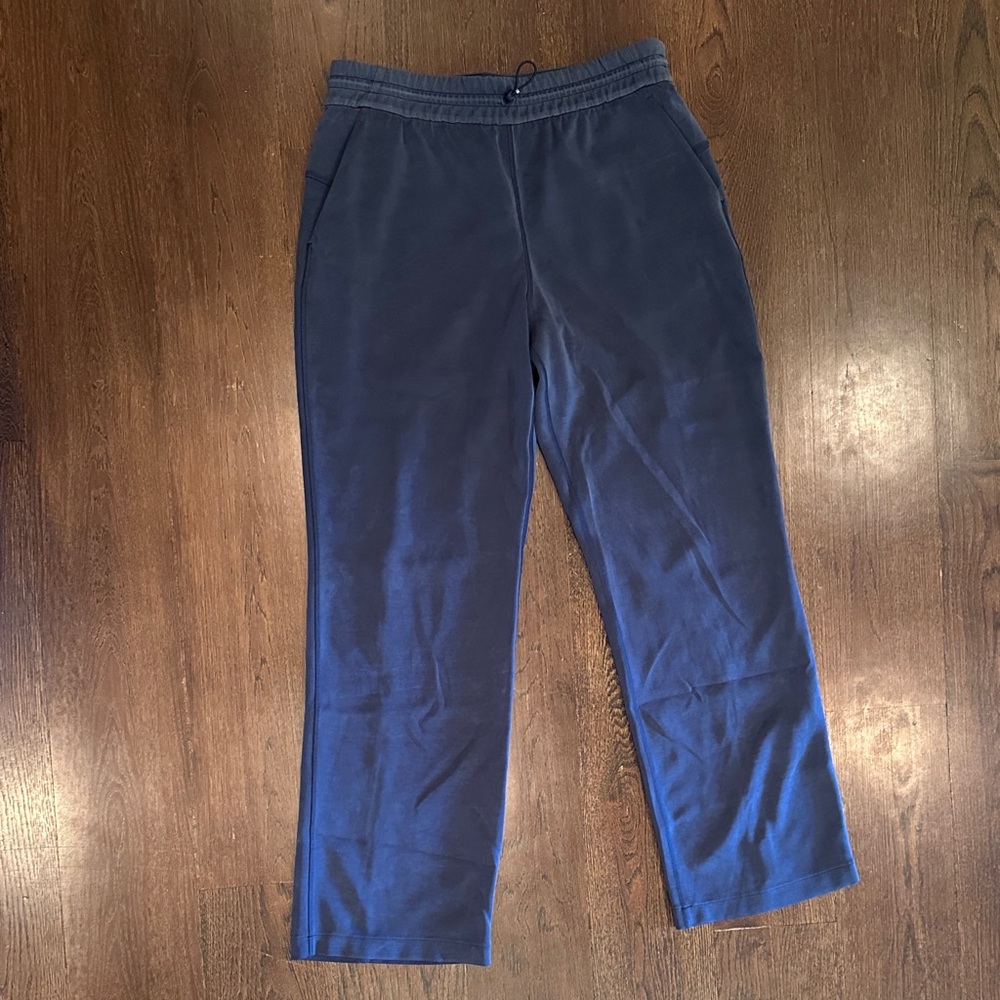 Lululemon Softstreme Wide Leg Pants, True Navy - Picture 2 of 7